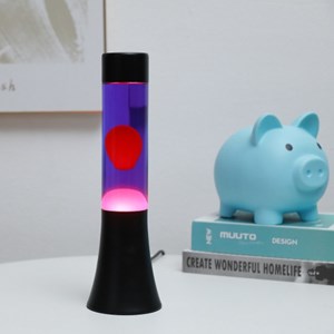 Lampe à lave en verre pinkwater