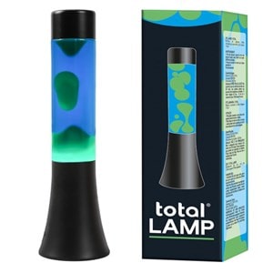 Lampe à lave en verre greenbubble