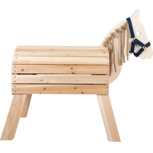 Cheval de bois compact