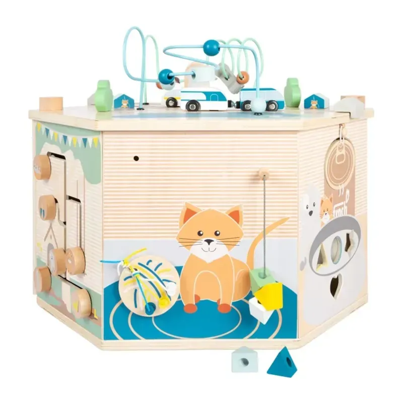 Cube de motricité xxl animaux domestiqu (Small foot company) - Image 2
