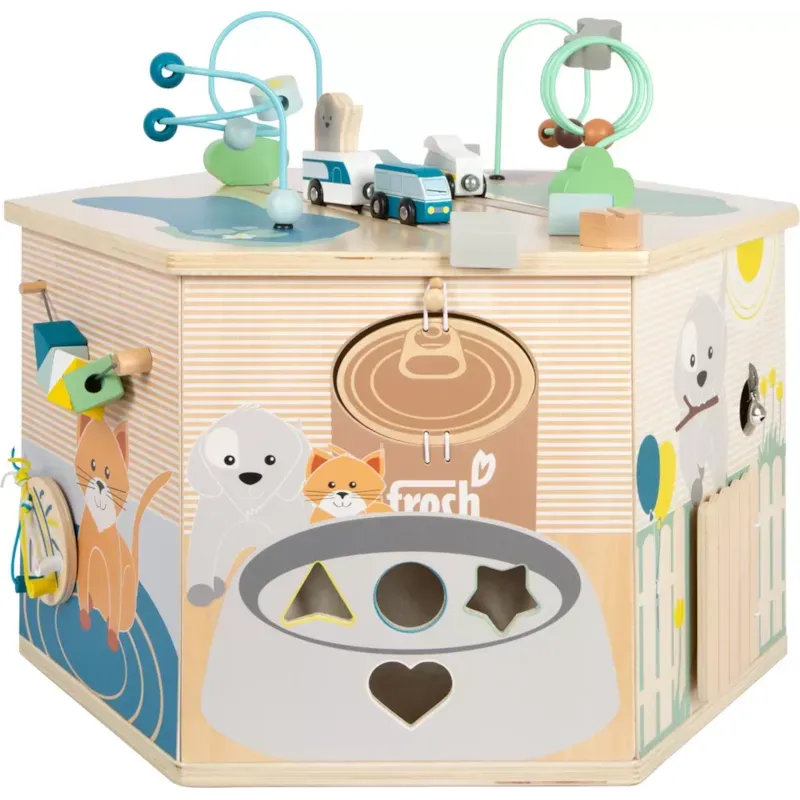 Cube de motricité xxl animaux domestiqu (Small foot company) - Image 3