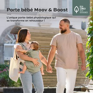 Porte-bébé évolutif moov & boost vert Vert