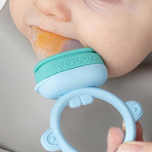 Grignoteur bébé silicone innovant vert
