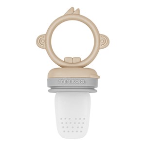 Grignoteur bébé en silicone nude 13 x 7