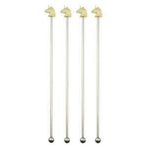 Mélangeurs licornes dorés - lot de 4