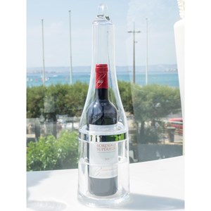 Seau à champagne avec couvercle acrylique