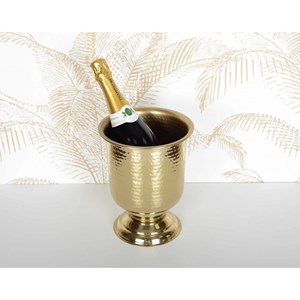 Seau à champagne doré