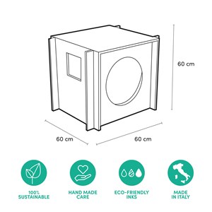 Table et cabane pour la chambre enfants