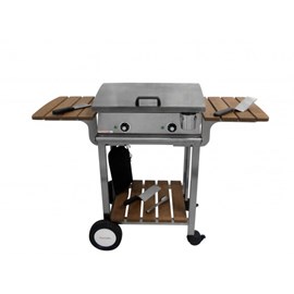 Pack plancha lux600 inox chariot elysee