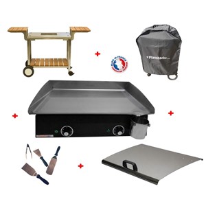 Pack plancha lux600 carbo chariot elysee