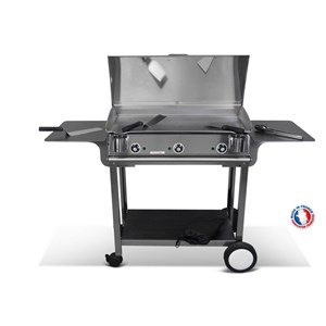 Pack plancha lux830 inox chariot rivoli