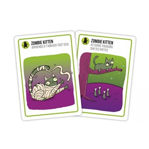 Zombie kittens e- exploding kittens