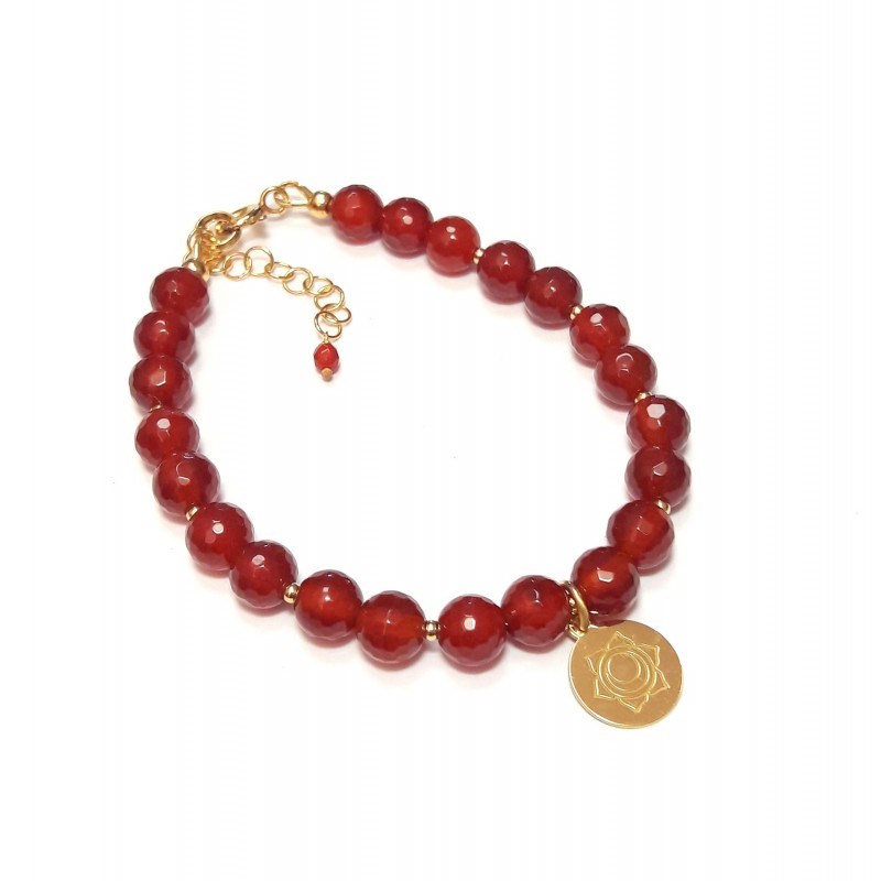 Bracelet cornaline chakra svadhisthana