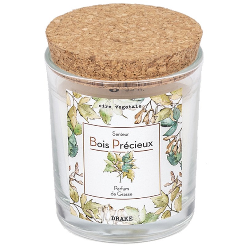 Bougie parfumée bois précieux fait mai