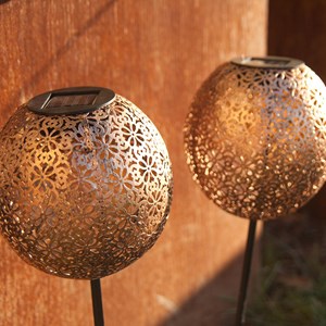 Lot de 2 balises solaires 2x agadir