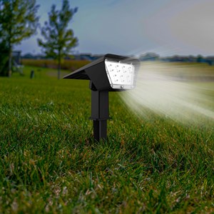 Lot de 2 spots solaires noir curtis