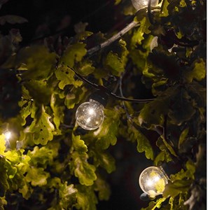 Guirlandes solaires x2 party clear solar