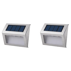 Lot de 2 projecteurs solaires wally w8