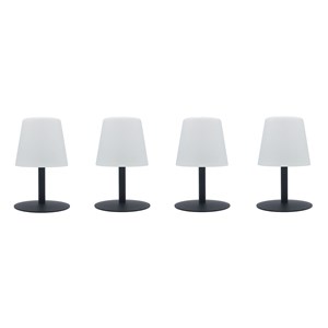 4 lampe de table 4x standy mini rock