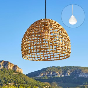 Suspension nomade beige amadeo