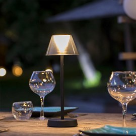 Lampe de table sans fil beverly black