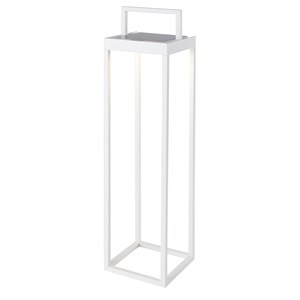 Lanterne solaire chic blanc hydra
