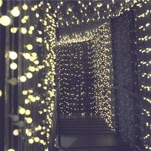 Guirlande solaire blanc billy