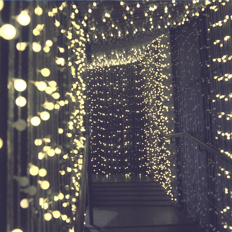 Guirlande solaire blanc billy