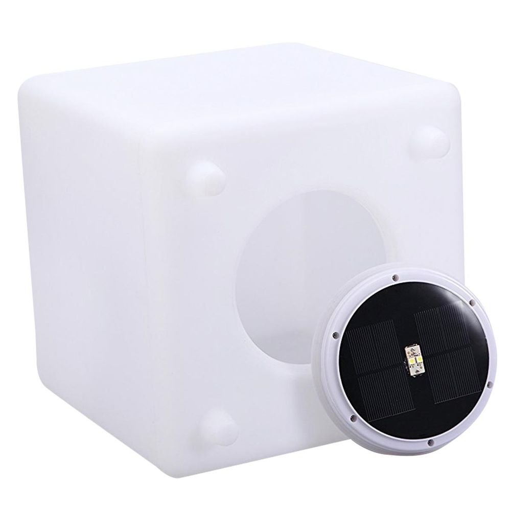 Cube solaire lumineux multicolore casy