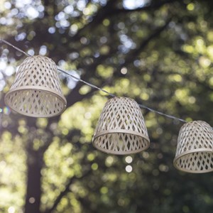 Guirlande lumineuse solaire beige chill