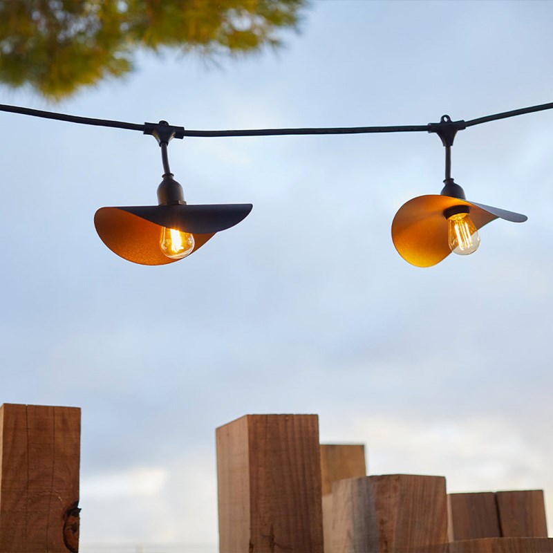 Guirlande lumineuse noir hat light
