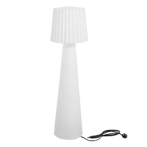 Lampadaire ext filaire blanc lady