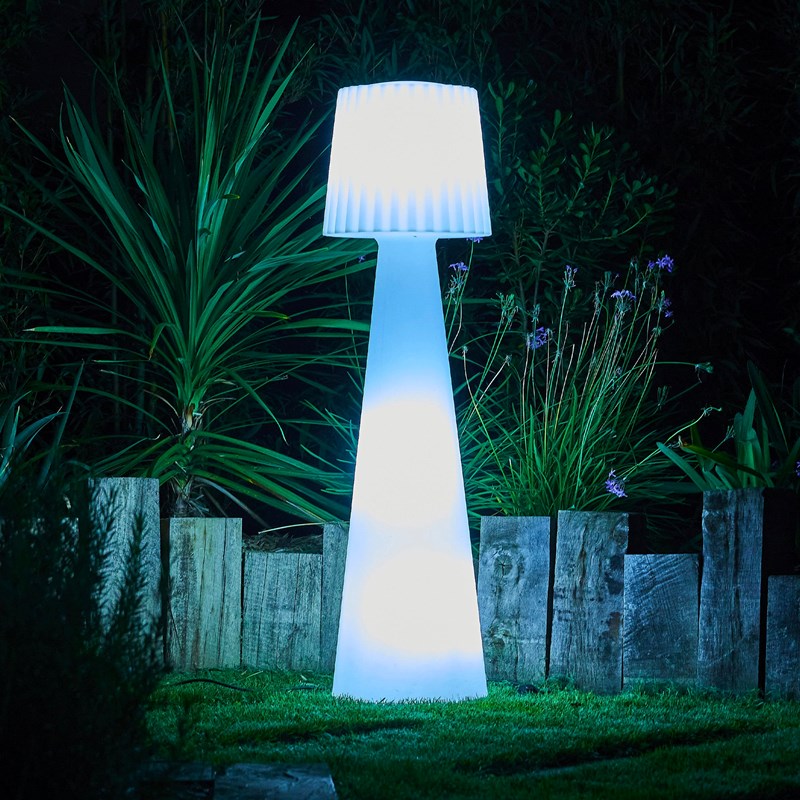Lumisky - Lampadaire secteur blanc lady