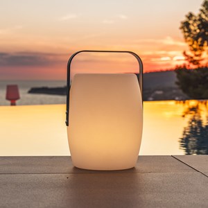 Lanterne sans fil led blanc lucy