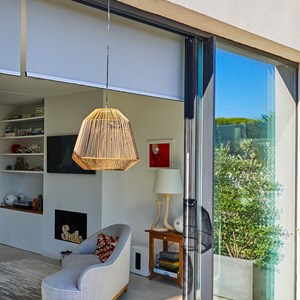 Suspension solaire bohème marron maya