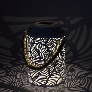 Lanterne solaire décorative blanc rainbow