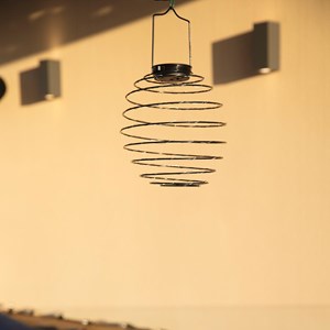 Suspension d'extérieur nomade solaire noir orion