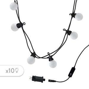 Guirlande guinguette blanc party