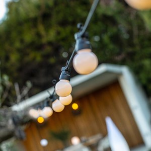 Guirlande connectable led blanc party