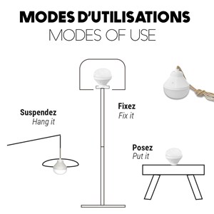 Suspension beige paulo
