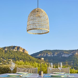 Suspension extérieur beige paulo