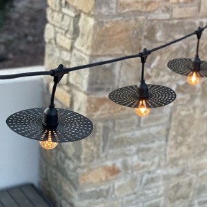 Guirlande lumineuse noir planet