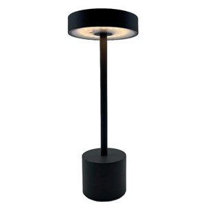 Lampe de table sans fil touch led gris roby