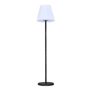 Lampadaire lumineux solaire blanc standy