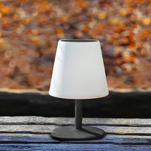 Lampe de table solaire blanc standy tiny