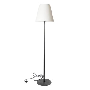 Lampadaire ext filaire blanc standy
