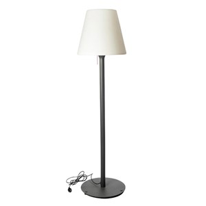 Lampadaire ext filaire blanc standy