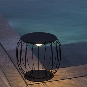 Lanterne sans fil led gris sunrise