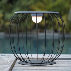 Lanterne sans fil led gris sunrise