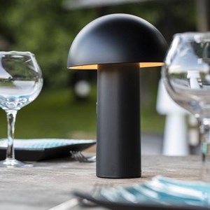 Lampe de table sans fil led noir tod